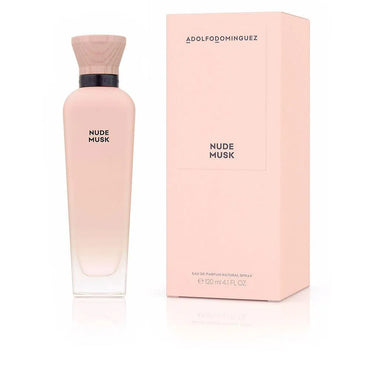 Adolfo Dominguez Nude Musk Eau de Parfum Spray 120ml Floral Musk Perfume for Women