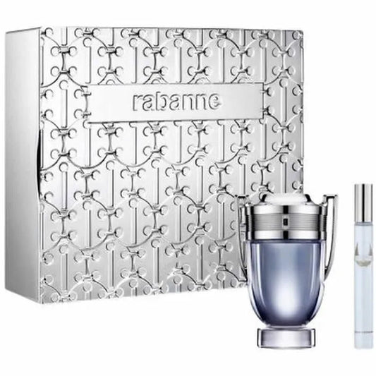 Paco Rabanne Invictus Eau De Toilette Vaporisateur 100ml Coffret 2 Produits - Afanaya
