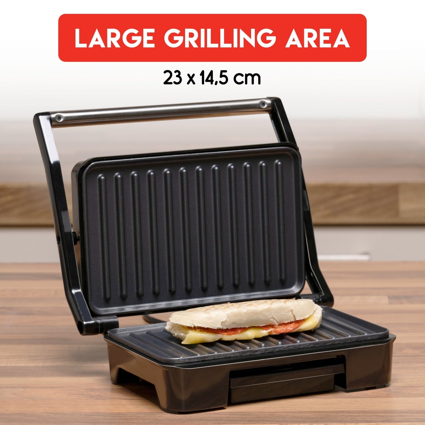 Panini Maker 230V 750W - Afanaya
