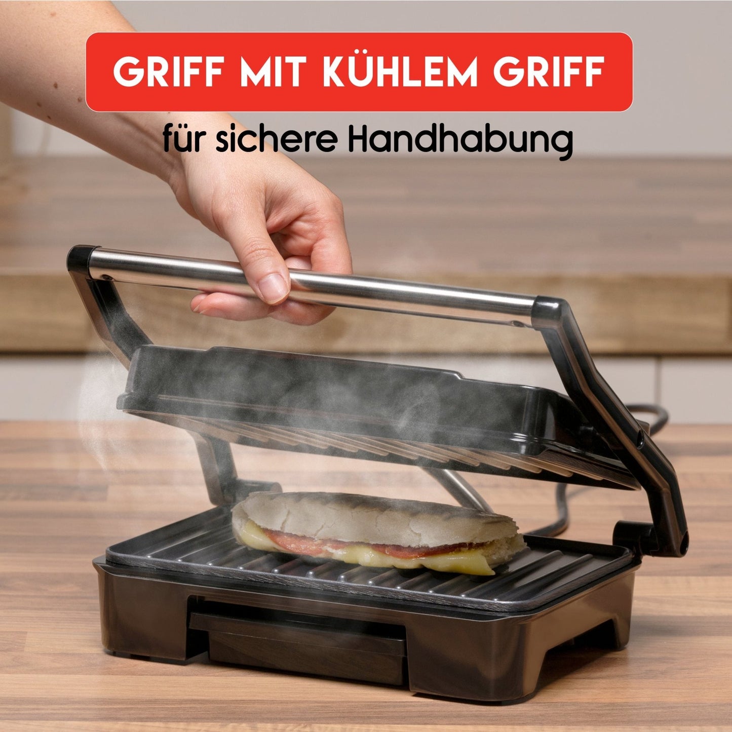 Panini Maker 230V 750W - Afanaya