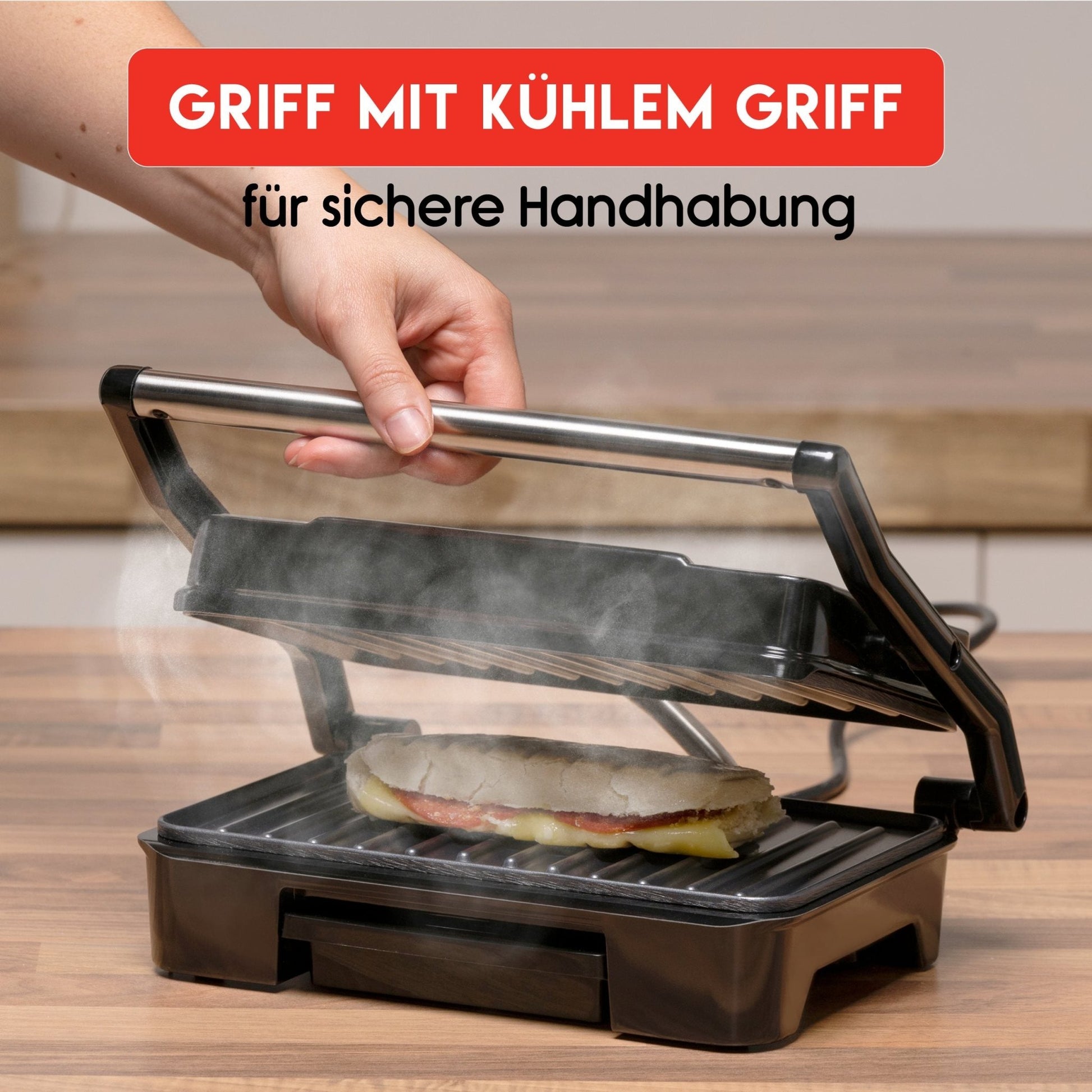 Panini Maker 230V 750W - Afanaya