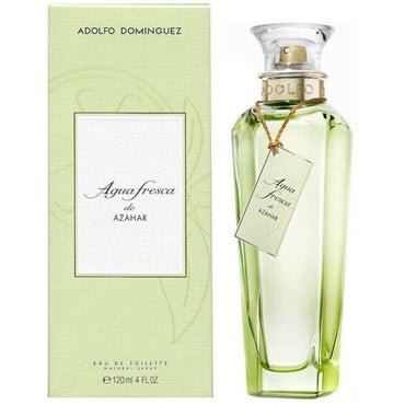 Adolfo Dominguez Agua Fresca de Azahar Eau de Toilette Spray Parfum Femme Floral Agrumes 120ml