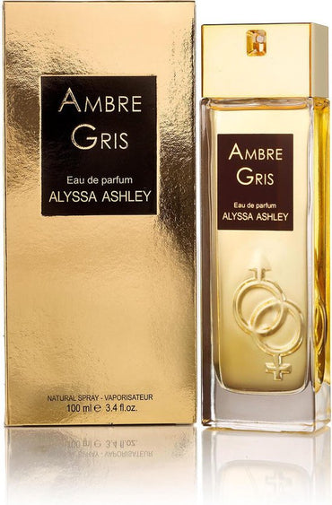 Alyssa Ashley Ambre Gris Eau de Parfum Spray – Vaporisateur Femme 100ml