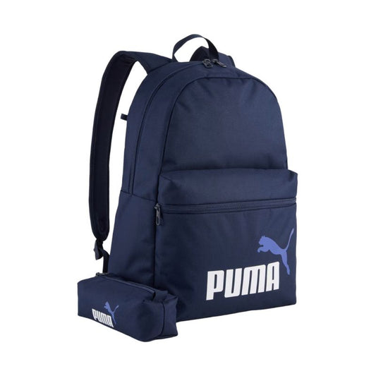 Sac à dos et trousse Puma Phase Set – Bleu marine