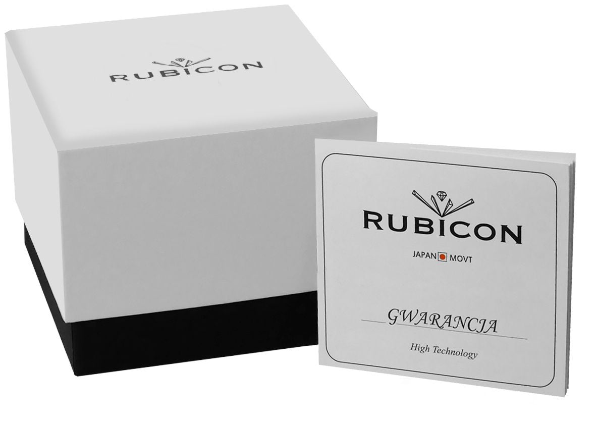 Rubicon Ladies Watch RNBE51 - 2 Elegant Women’s Stainless Steel Wristwatch - Afanaya