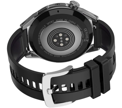 Rubicon RNCE88 - 1 Smartwatch Black with Silicone & Leather Straps - Afanaya
