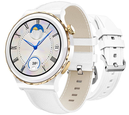 Rubicon RNCE92 Pro Women’s Smartwatch – White with 2 Straps (SMARUB171) - Afanaya