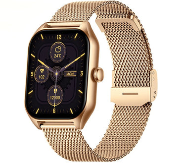 Rubicon RNCF03 - 5 Women’s Smartwatch Rose Gold Bracelet + Extra Strap - Afanaya