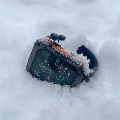 Rubicon RNCF27 Multi - Sport Men’s Smartwatch – Black/Orange - Afanaya