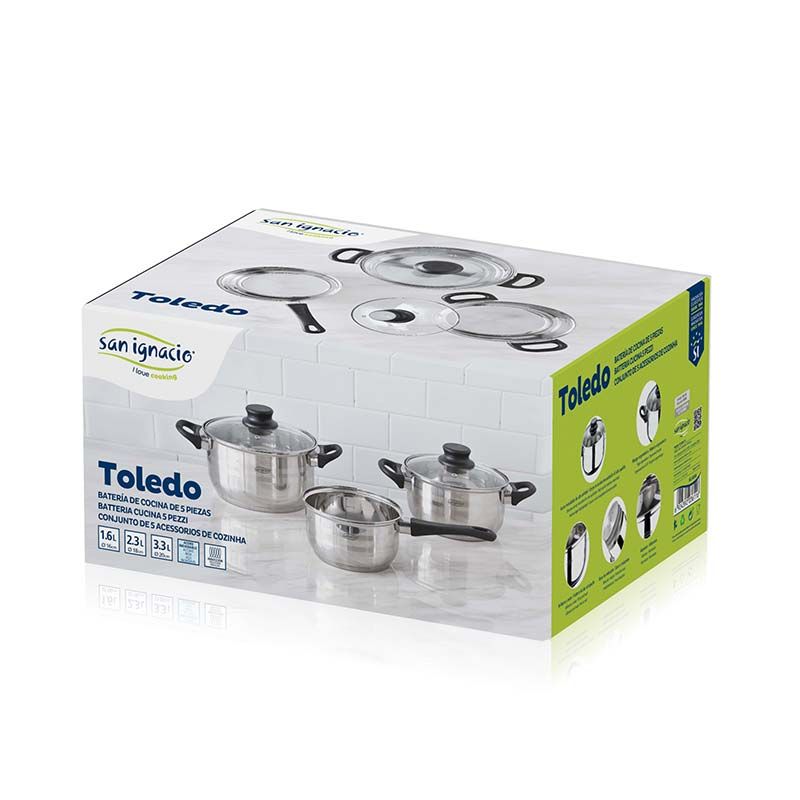 San Ignacio Pannenset Toledo - Starterset - 5 - Delig - Afanaya