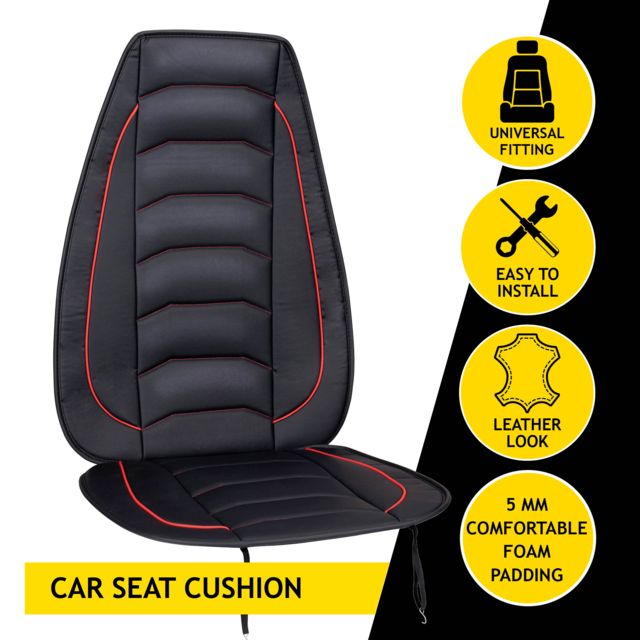 Seat Cushion 5Mm Foam Red - Afanaya