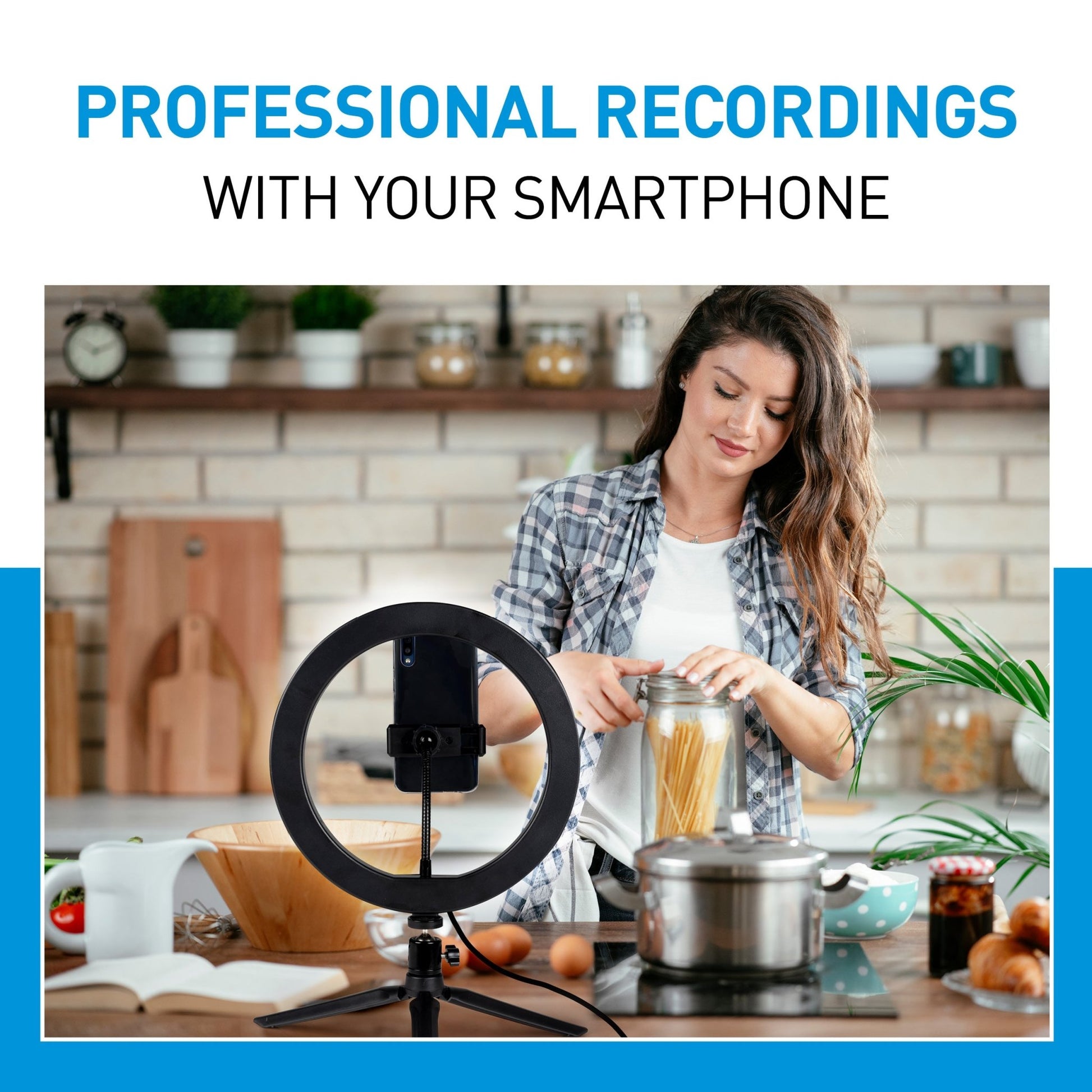 Selfie Light Ring D25Cm 120Leds - Afanaya