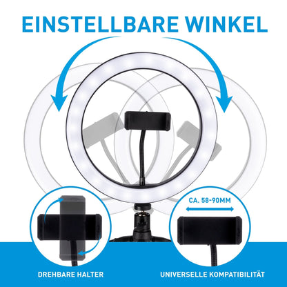 Selfie Light Ring D25Cm 120Leds - Afanaya