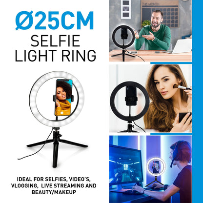 Selfie Light Ring D25Cm 120Leds - Afanaya