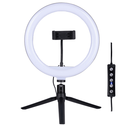 Selfie Ring Light Met Statief - Afanaya