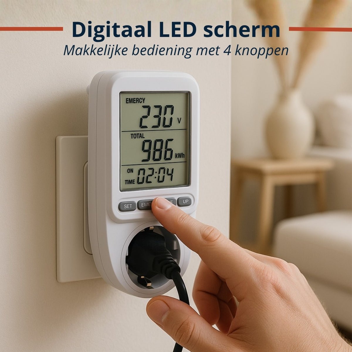 Socket Energy Monitor 230V - Afanaya