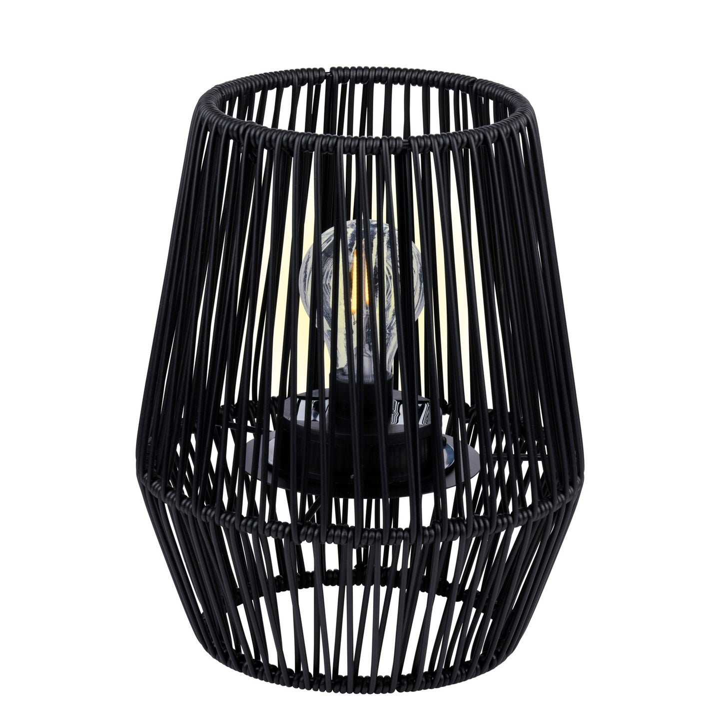 Solar Table Light Black 25Cm - Afanaya