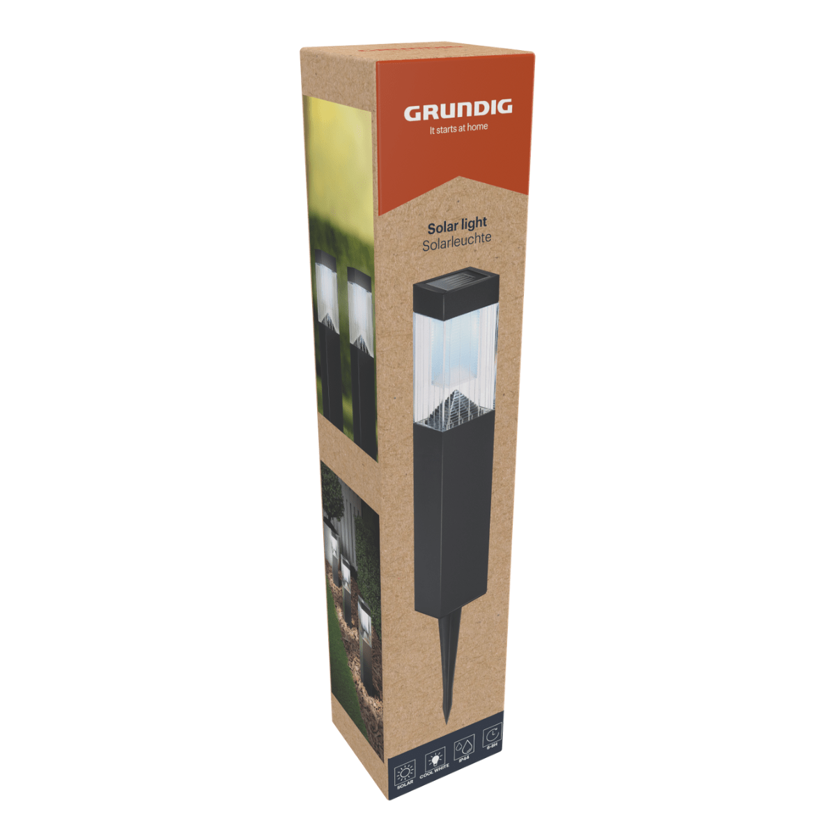 Solar Tuinlamp 6,5X34Cm - Afanaya