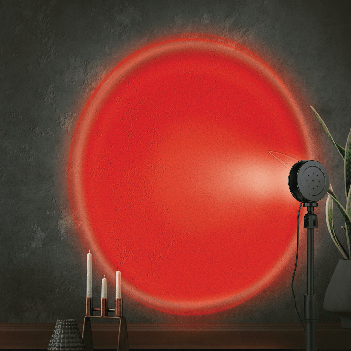 Sunset Lamp Met Afstandsbediening - Afanaya