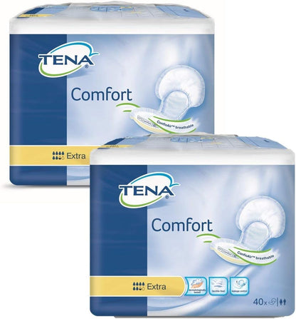 TENA Comfort Extra Incontinence Pads Pack 80 Pads
