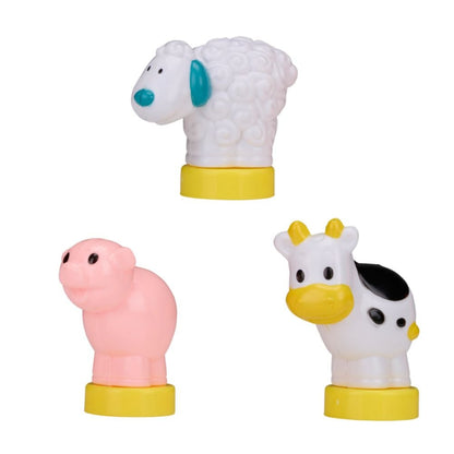 Train Set Farm 15Pcs B/O Abs - Afanaya