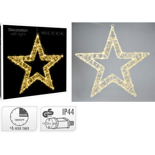 Verlichte Kerstster - Timer - 960 Led - Afanaya