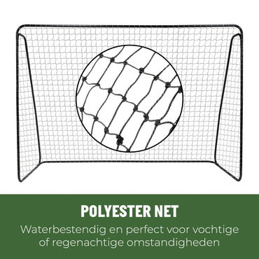 Voetbaldoel 300 X 120 X 205Cm - Afanaya