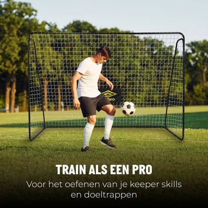 Voetbaldoel 300 X 120 X 205Cm - Afanaya