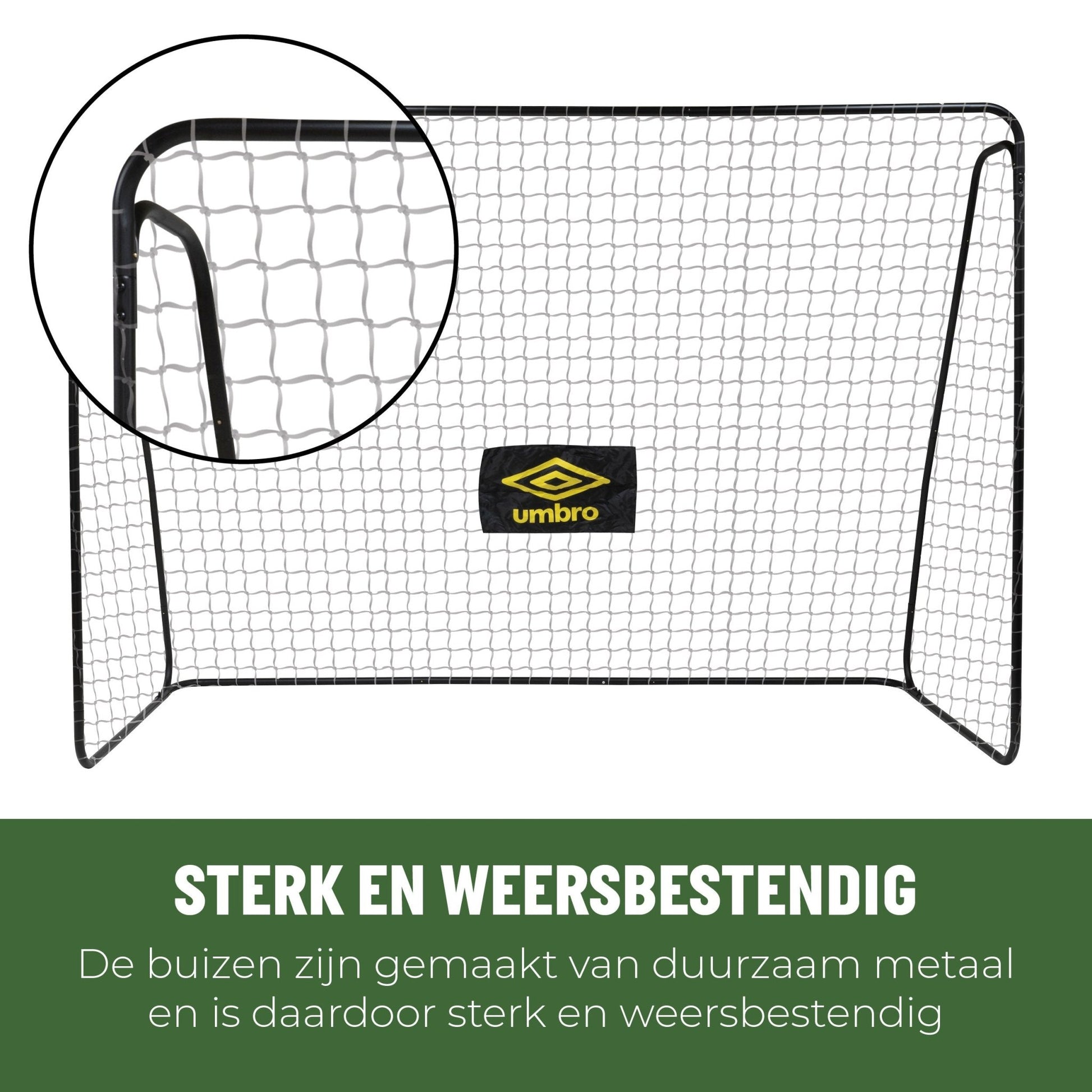 Voetbaldoel 300 X 120 X 205Cm - Afanaya