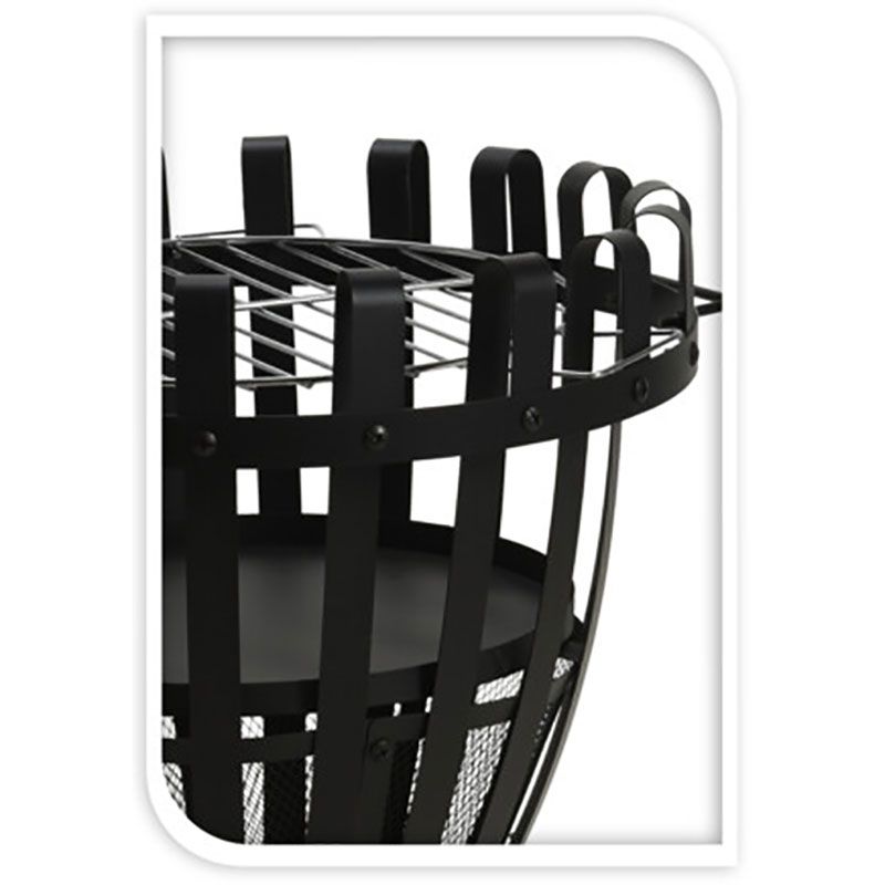 Vuurkorf Met Barbecue Grillrek - Afanaya