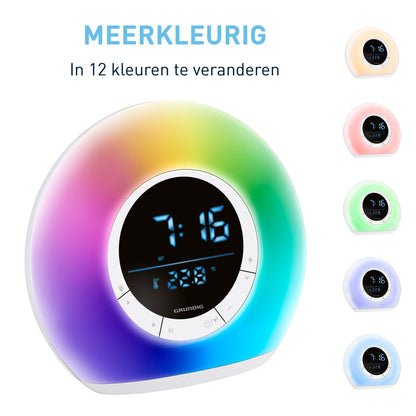 Wake - Up Light Wekker Met Radio - Afanaya