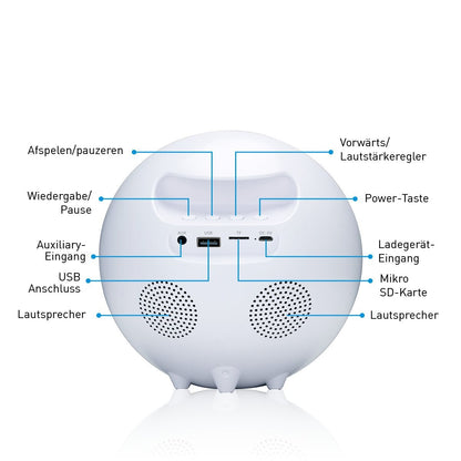 Wake Up Light With Bt Speaker - Afanaya