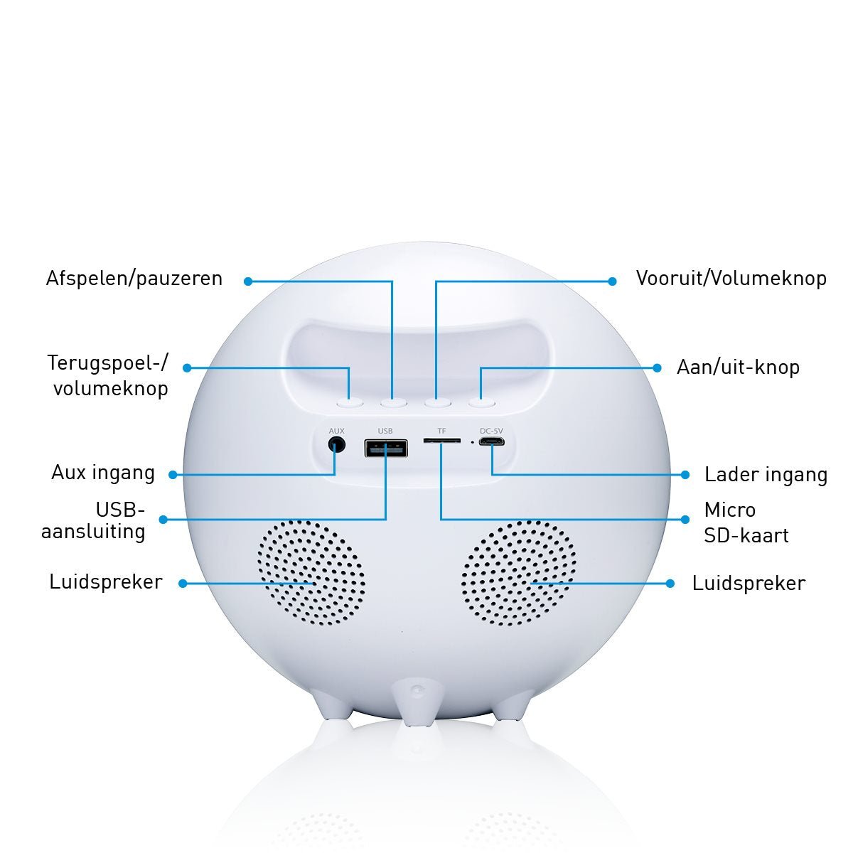 Wake Up Light With Bt Speaker - Afanaya