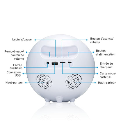 Wake Up Light With Bt Speaker - Afanaya