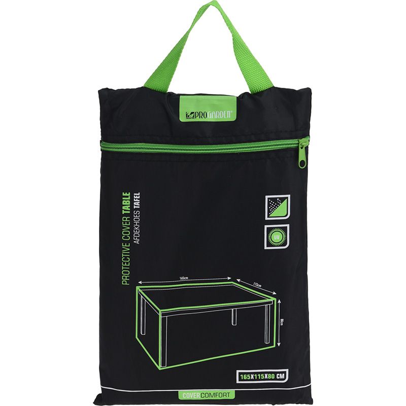 Waterproof Cover for Garden Table Outdoor Furniture Protection 165x115x80 cm - Afanaya