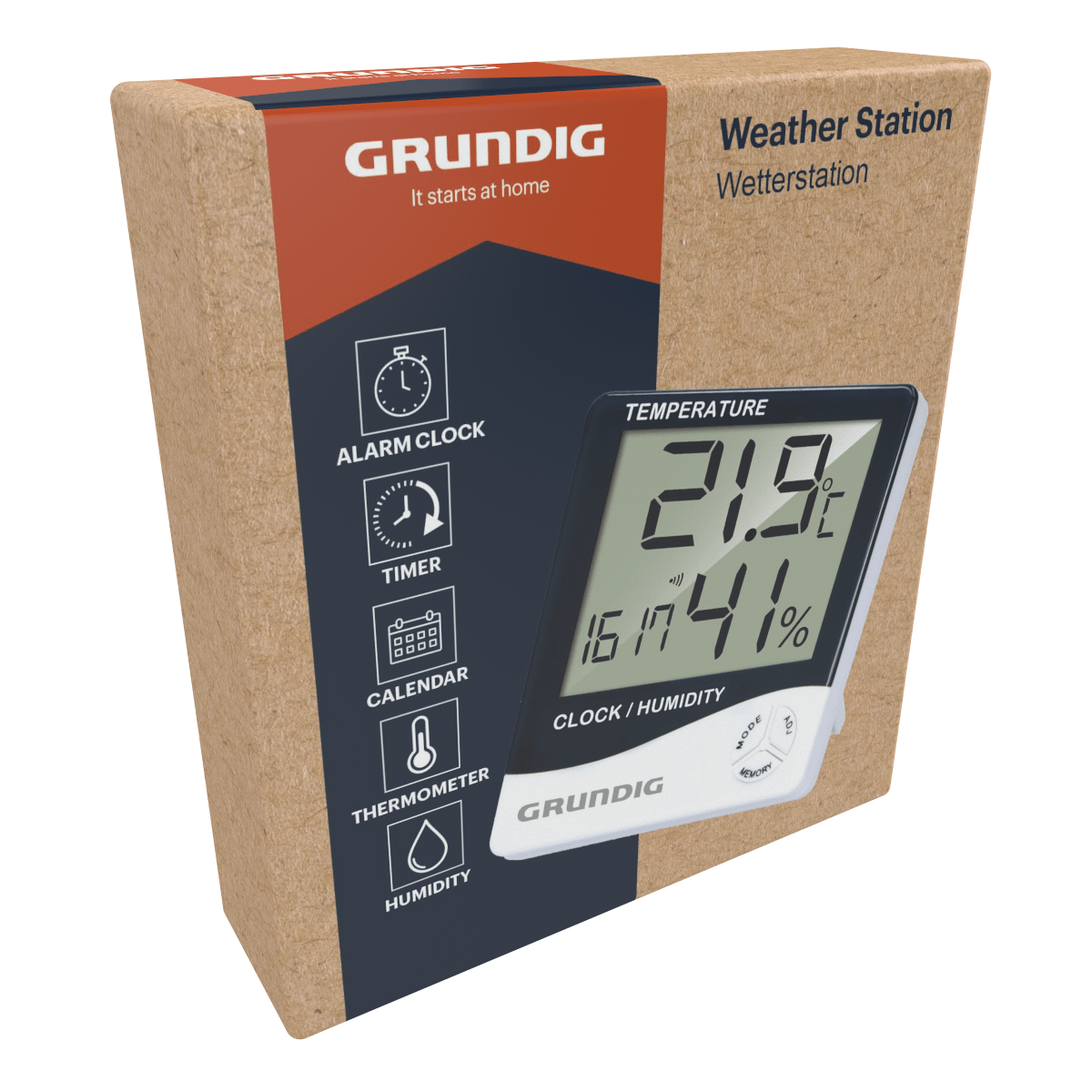 Weerstation 9.5 X 10.5 X 2 Cm - Afanaya