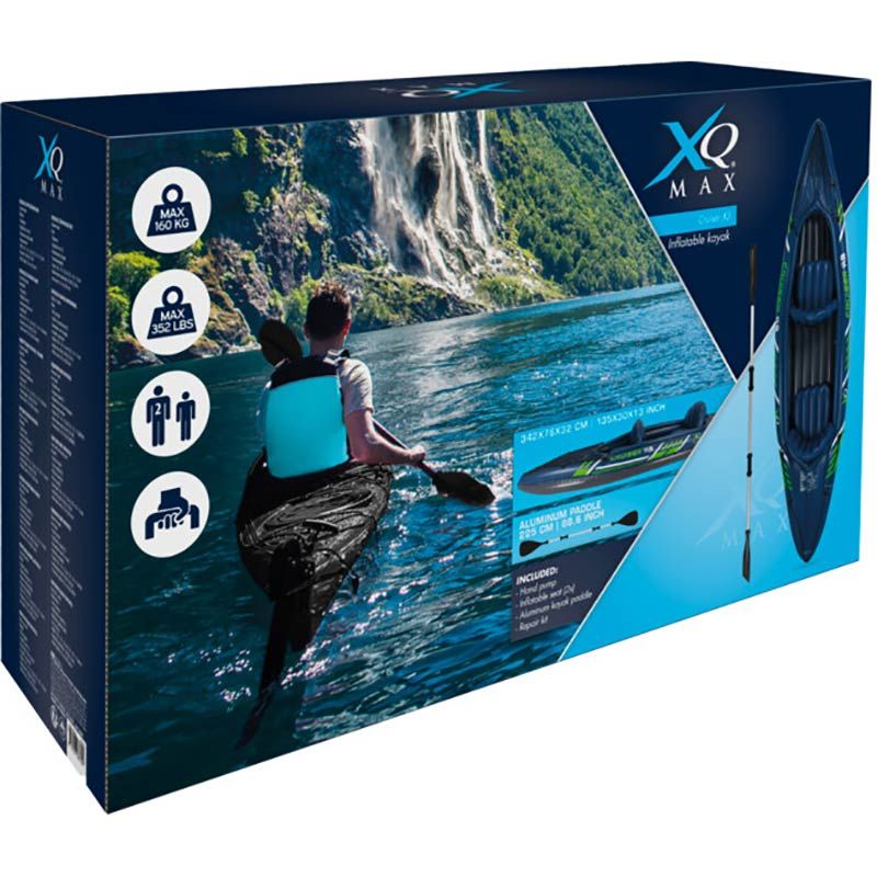 Xq Max Kayak Cruiser X3 - 2 Persoons - 342Cm - Afanaya